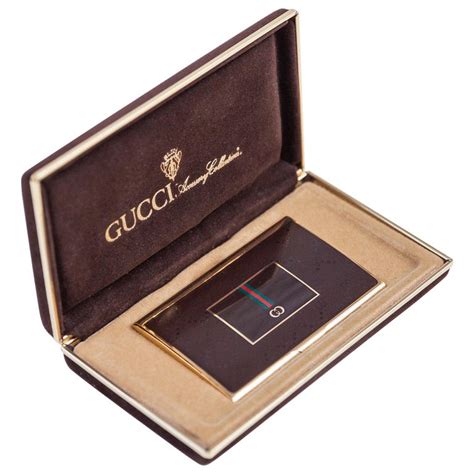 gucci business card holder|gucci business card holder men's.